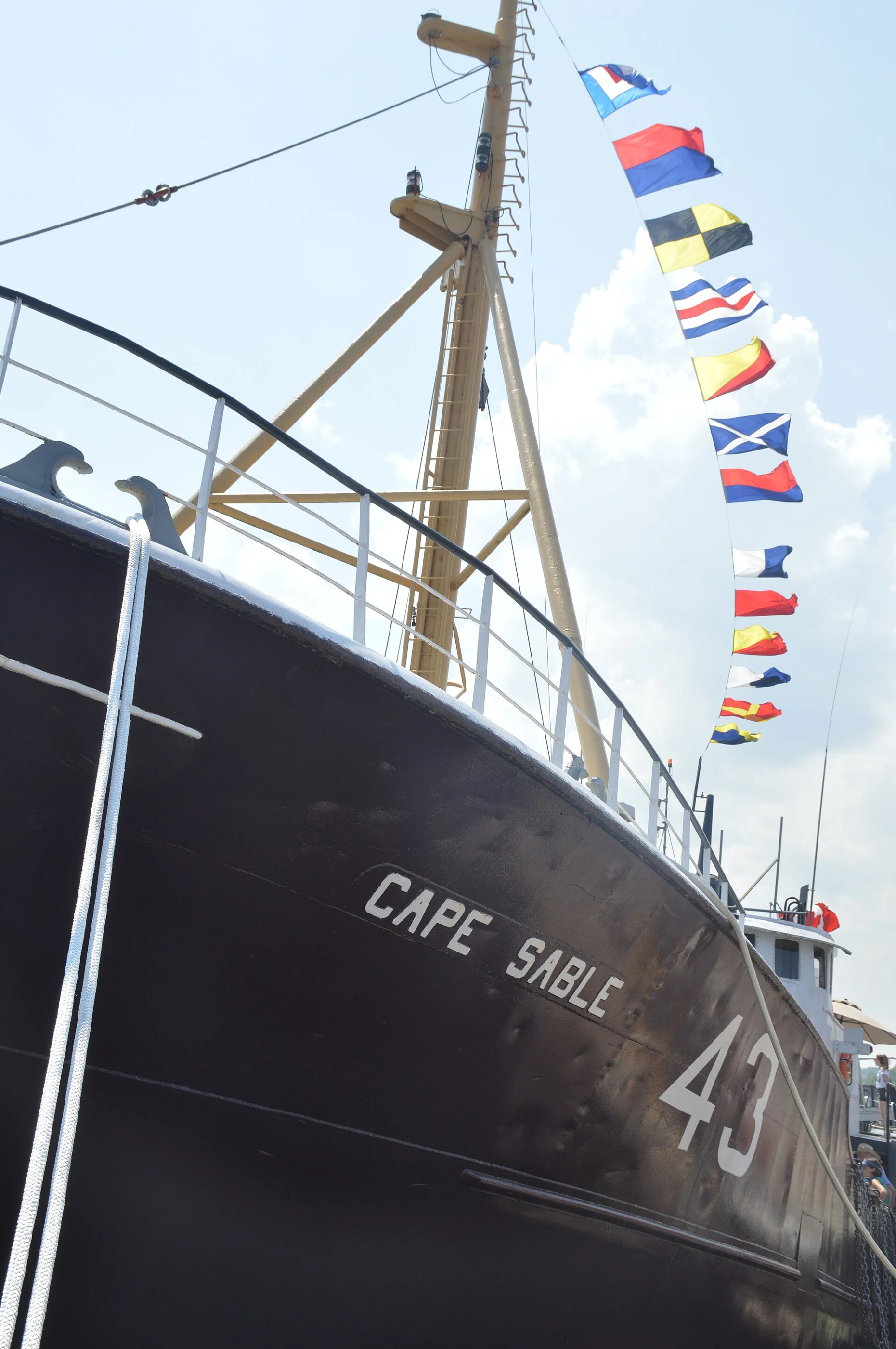 The Cape Sable trawler at the Fisheries Museum of the Atlantic (photo: Michael Stokes)